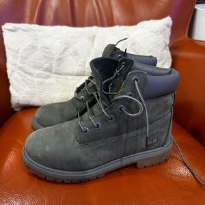 Timberland Medium Grey Nubuck Boots